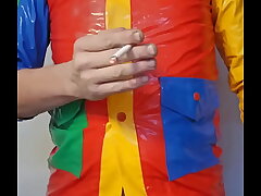 ABDL raincoat sissy smoking with wet diaper asian school boys delighted sex videos