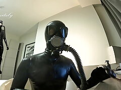 Gasmask filters carrying-on - Latex lovers content gay sex videos asian delivery pal