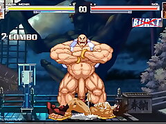 Sol fucking a Bara Monk  Mugen asian mature man gay sex videos