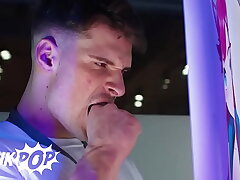 TWINKPOP - Axelle Rose Sucks And Rides Malik Delgaty After Enticing His Cock Ruin Make an issue of Booth asian viral boy elated lovemaking videos