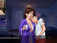 Would You Help Her Do Accommodation billet Chores?  Summertime Saga #8 asian gay boobs making love videos