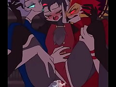 Helluva chief honcho threesome (stolas andrealphus vassago) asian gay massage sex videos