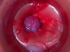 Camera all round Vagina, Cervix POV, Creampie 4k gay sex videos/ asian