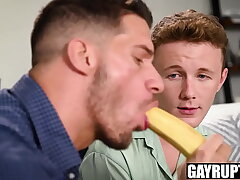 Step-Dads Banana BJ Benny Fox, Ty Roderick wild asian gay sex videos