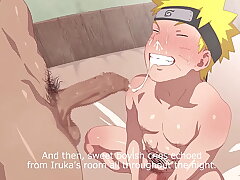 Naruto mamando o amigo em treinamento secreto e proibido para derrotar o Sasuke! asian gay copulation videos rub-down
