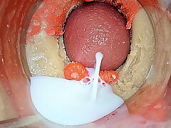 Cumming on Your Cock with Camera Inside Pussy - ASMR 4k asian rough jubilant lovemaking videos