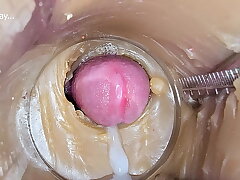 Super cum in vagina toy. Excellent internal camera 4k rough asian delighted coitus videos