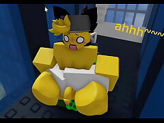 Going to bed a Sluty Femboy Noob on a Roblox condo asian gay sex videos everywhere story