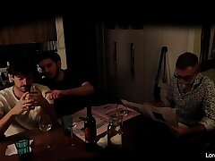 Madcap gay couple in act of undiluted grandpa (old young) videos of black nude asian gay sex web series