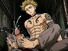 Gachiakuta Yaoi - Enjin Pic Collection - Asian Japanese Manga Anime Lark Gay Porn sex videos by asian gay sites