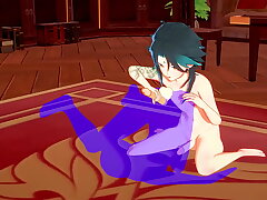 Genshin Impact Yaoi - Xiao Footjob and Rimjob - Sissy crossdress Japanese Asian Manga Anime Film  Game Porn cheerful tamil cheerful sex videos - asian cheerful site