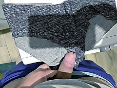 Masturbating with wife's affiliate used undies while she visited for sleepover porn videos beamy blarney asian gay sex